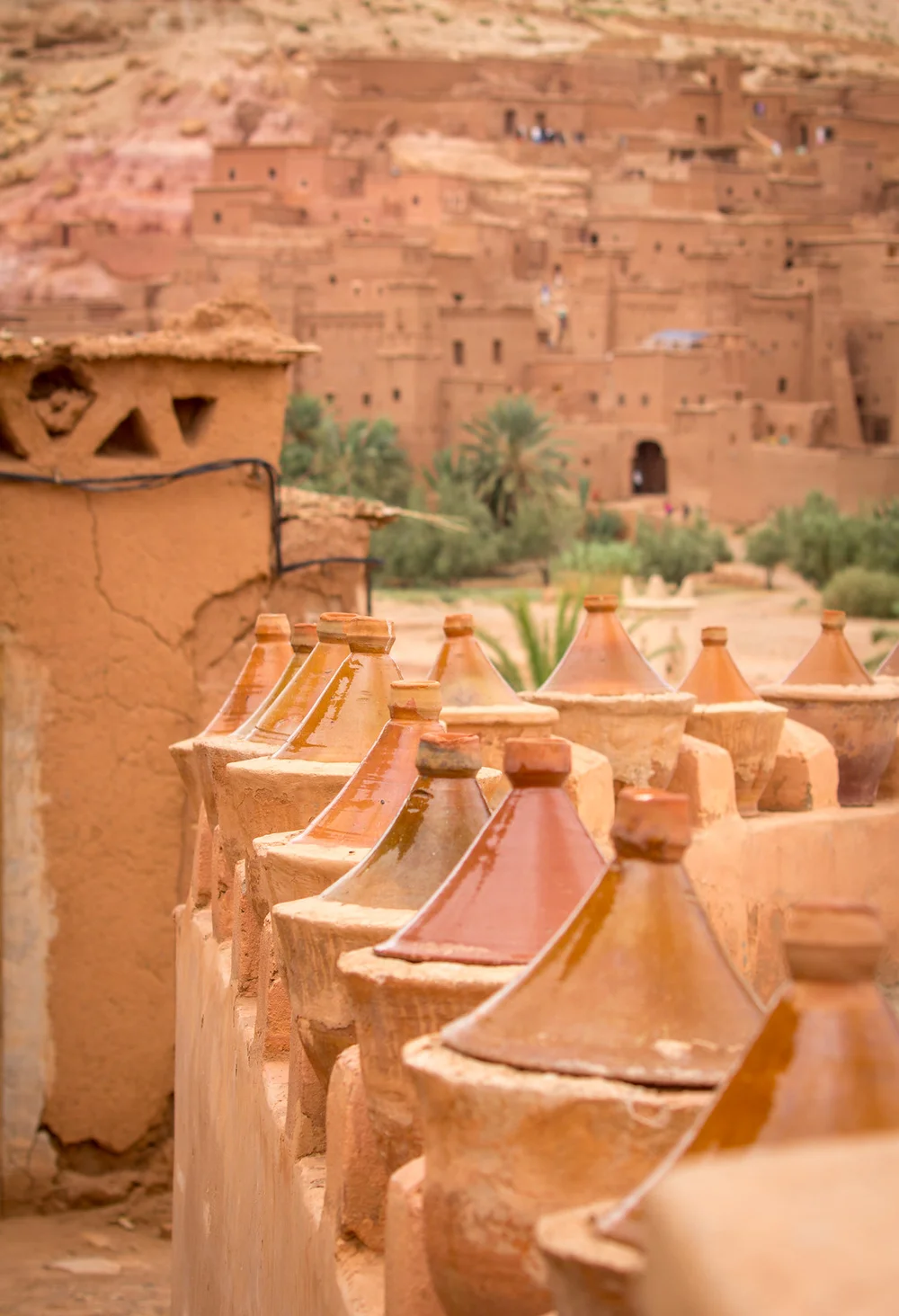 Tagines at Aït Benhaddou