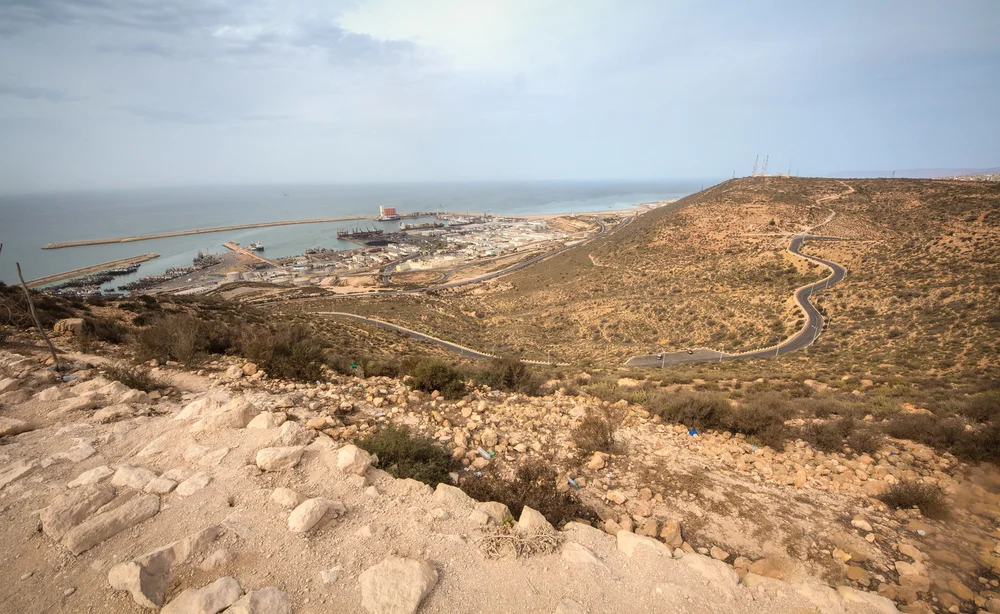 The road to Essaouira